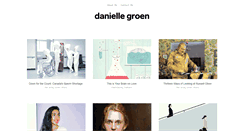 Desktop Screenshot of daniellegroen.com